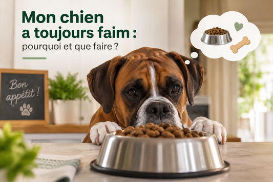 Chien qui a toujours faim : causes et solutions