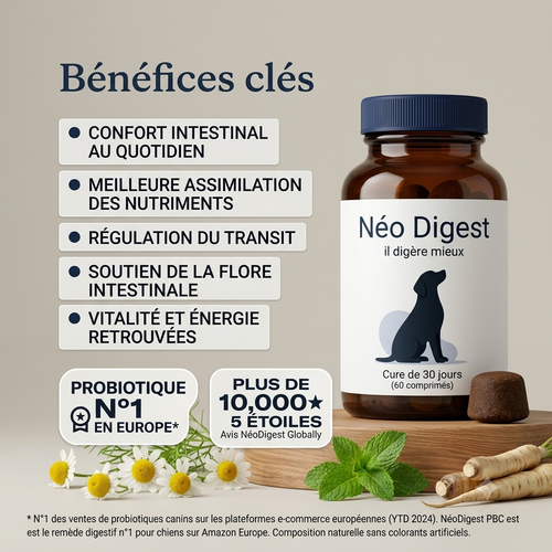 NéoDigest – Complément Digestif Premium pour Chien